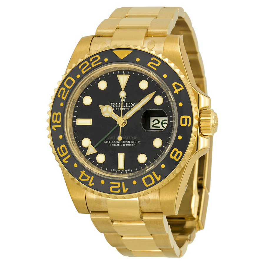 Rolex GMT Master II Black Bezel Copy Watches