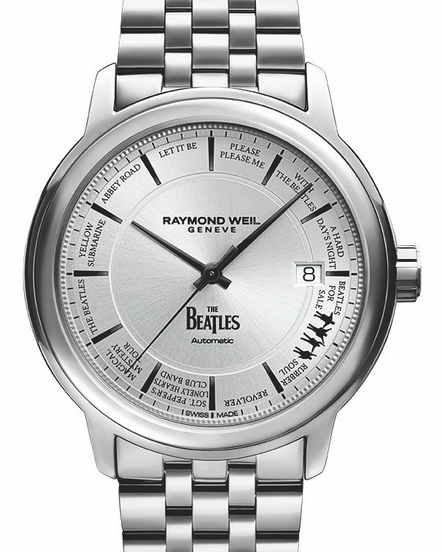 Men’s Steel Raymond Weil Automatic Date Maestro Beatles Limited Replica Watches