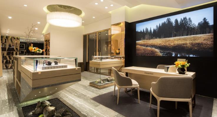 This is the third boutique of Audemars Piguet in China.