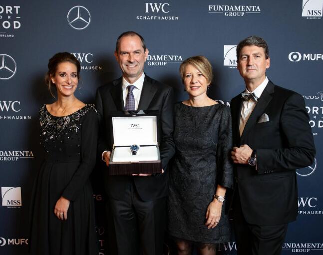 The funds of this IWC has been donated to the Lawrence Charity.